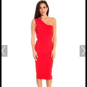 Nicole Bakti Aida shirt ruffle dress